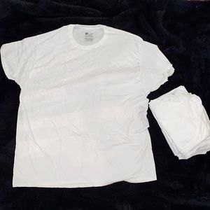 Unisex Plain white t-shirt pack of 4